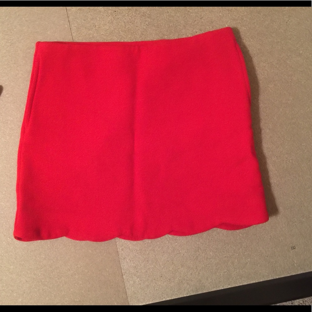 Red Valentino red skirt